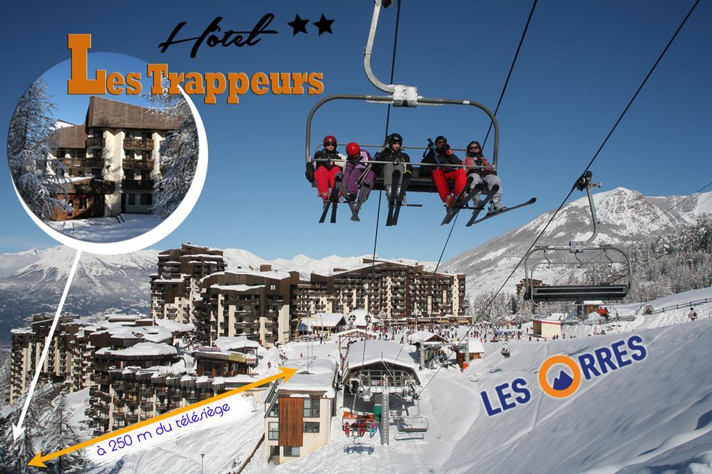 Hotel Les Trappeurs ليه أورس المظهر الخارجي الصورة